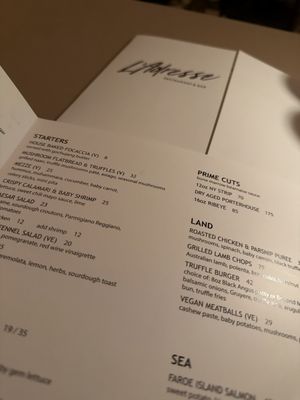 Menu photo 1 L'Adresse NoMad New York, NY
