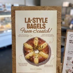 Calic Bagel - Breakdown of what's inside the Calic Signature Calic (Garlic)