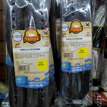 Lidl - Morcilla Asturiana - smoked Asturian blood sausage. I couldn't eat that :) - Grocery Near Me - Torrevieja, A