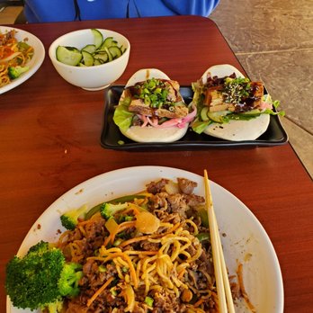 Soho Ramen and Sake Bar - Pork belly bao, cucumber salad, bulgogi yakisoba - Ramen Near Me - Temecula, California Soho Ramen and Sake Bar - Pork belly bao, cucumber salad, bulgogi yakisoba - Ramen Near Me - Temecula, California