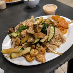 Little Fuji-Grill - Chicken and shrimp hibachi