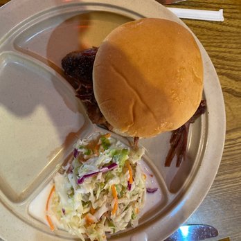 Whole Hog Cafe - Brisket sandwich - Barbeque Near Me - Santa Fe, New Mexico