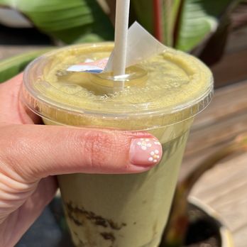 Busy Bee Organics - Cacao and peanut butter smoothie @food_ie_gram - Specialty Food Near Me - Jersey City, New Jersey