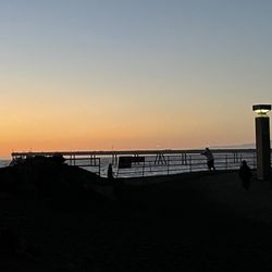 Sharp Park Beach - Dusk, just before 8pm on a beautiful warm night.
