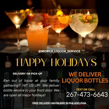 Mobile Liquor Service - Food Delivery Services Near Me Mobile Liquor Service - Food Delivery Services Near Me