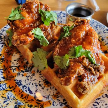 Tupelo Honey Southern Kitchen & Bar - Spicy chicken and wafflea - New American Near Me - Huntsville, Alabama Tupelo Honey Southern Kitchen & Bar - Spicy chicken and wafflea - New American Near Me - Huntsville, Alabama