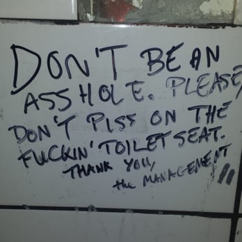 Big Bar - Mens bathroom - Bars Near Me - New York, New York