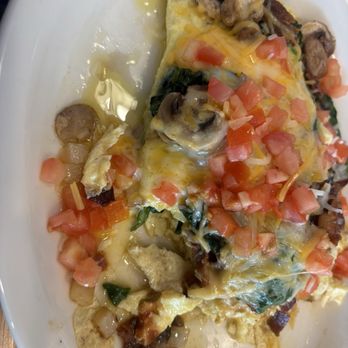 IHOP - Mushroom and spinach omelet with a lot of oil - Breakfast & Brunch Near Me - Torrance, California IHOP - Mushroom and spinach omelet with a lot of oil - Breakfast & Brunch Near Me - Torrance, California