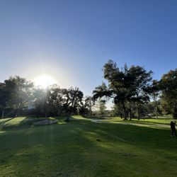 The Executive at Lakehouse - Sun setting on the course.