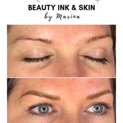 Beauty Ink & Skin by Marina - Hybrid brows