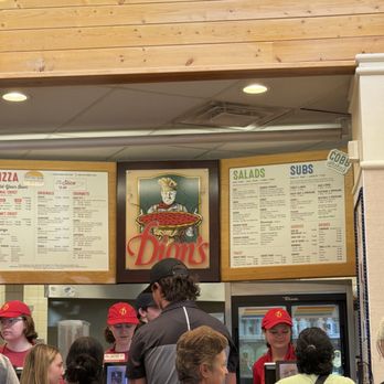 Dion's Pizza - Order pizza at counter and they call your name - kind of like Buffett different for sure, but the pizza was good - Pizza Near Me - Albuquerque, New Mexico
