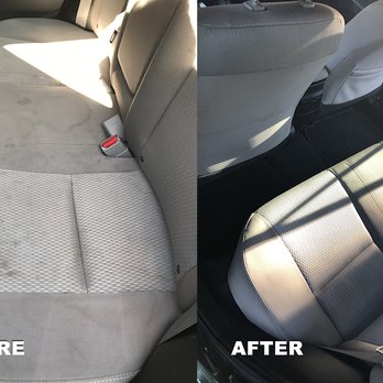 Skidmarks Detailing - Back seat, Toyota Corolla. Vaccumed, Spot removal and extraction. - Auto Detailing Near Me Skidmarks Detailing - Back seat, Toyota Corolla. Vaccumed, Spot removal and extraction. - Auto Detailing Near Me