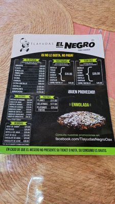 Tlayudas El Negro by null