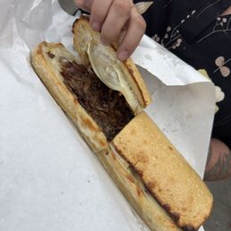 Pastrami Sandwich w Mozz Pastrami Sandwich w Mozz