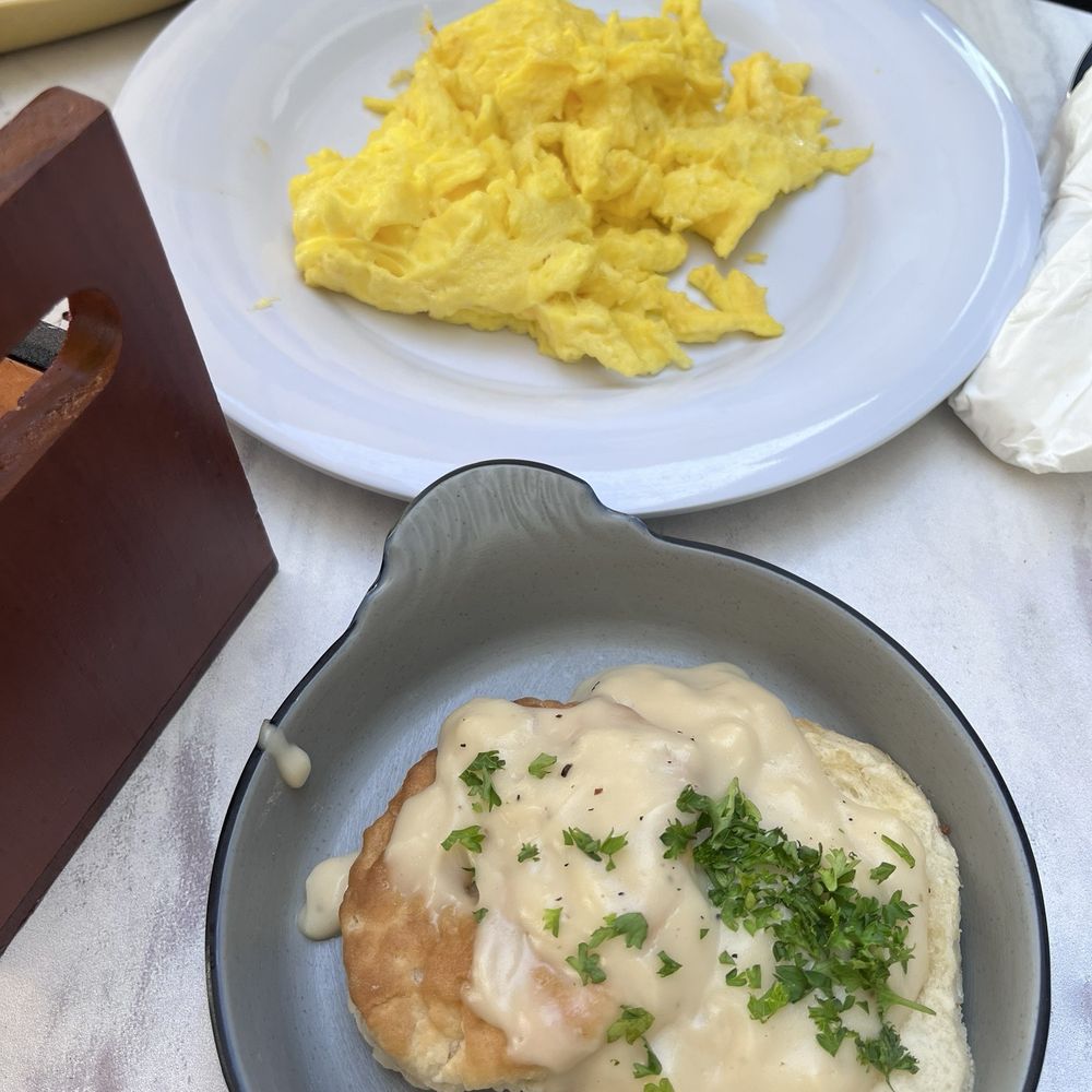 Haven Haus Cafe - Sides of eggs & biscuits & gravy that came with 2 of our meals - Breakfast & Brunch Near Me - Temecula, California Haven Haus Cafe - Sides of eggs & biscuits & gravy that came with 2 of our meals - Breakfast & Brunch Near Me - Temecula, California