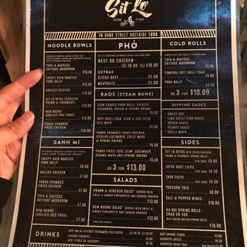 Sit Lo - Menu - Vietnamese Near Me - Adelaide, SA