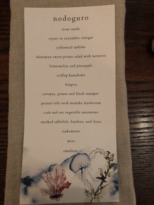 Menu photo 1 Nodoguro Portland, OR Menu photo 1 Nodoguro Portland, OR
