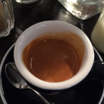 Origin Coffee Roasters - A lovely smooth Guatemalan espresso (prior to me adding my drop of cold milk) - Coffee & Tea Near Me - London, XGL Origin Coffee Roasters - A lovely smooth Guatemalan espresso (prior to me adding my drop of cold milk) - Coffee & Tea Near Me - London, XGL