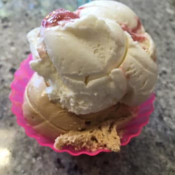Dolce Amore - White Chocolate Raspberry on top,caramel on the bottom. Their single scoop is huge. BIG TURN ON for me:) - Ice Cream & Frozen Yogurt Near Me - Vancouver, British Columbia Dolce Amore - White Chocolate Raspberry on top,caramel on the bottom. Their single scoop is huge. BIG TURN ON for me:) - Ice Cream & Frozen Yogurt Near Me - Vancouver, British Columbia