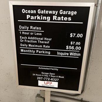 Ocean Gateway Garage - Parking Near Me - Portland, Maine Ocean Gateway Garage - Parking Near Me - Portland, Maine