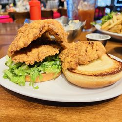 Live Edge Bar And Grill - Pork tenderloin with a side salad, not pictured but it was delicious as well!