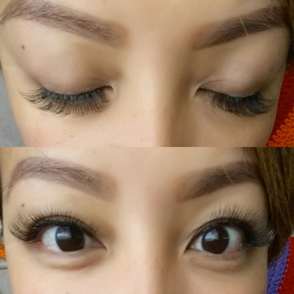So happy with my new set of Volume lashes by Rahwa!!! #iwokeuplikethis So happy with my new set of Volume lashes by Rahwa!!! #iwokeuplikethis
