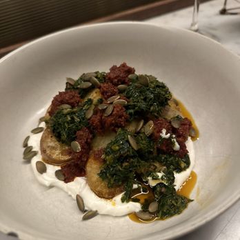 Buddy - Roasted sweet potatoes in yogurt - Wine Bars Near Me - San Francisco, California Buddy - Roasted sweet potatoes in yogurt - Wine Bars Near Me - San Francisco, California