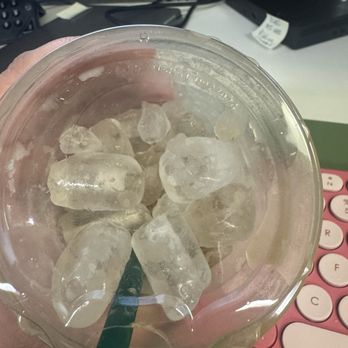 Piper's Cafe - So much ice:( - Coffee & Tea Near Me - Aloha, Oregon