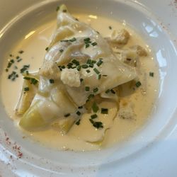 Hôtel Cheval Blanc - Forellenravioli