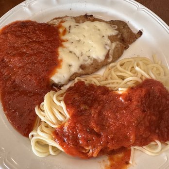 Station Pizza - a plate of spaghetti and meat - Italian Near Me - Markham, Ontario
