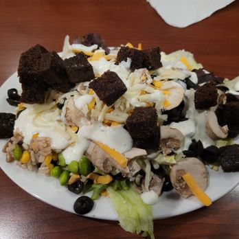 Ruby Tuesday - Good salad add-on in November 2024.  Best part are the brown croutons - American Near Me - New Freedom, Pennsylvania