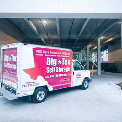Big Tex Storage - Museum District - FREE use of our Moving Truck when you rent a unit; see store for details.