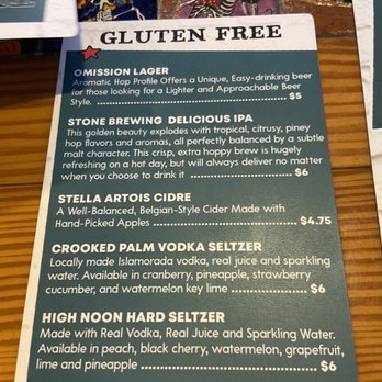 Amigos - Gluten free drink menu - Mexican Near Me - Key West, Florida