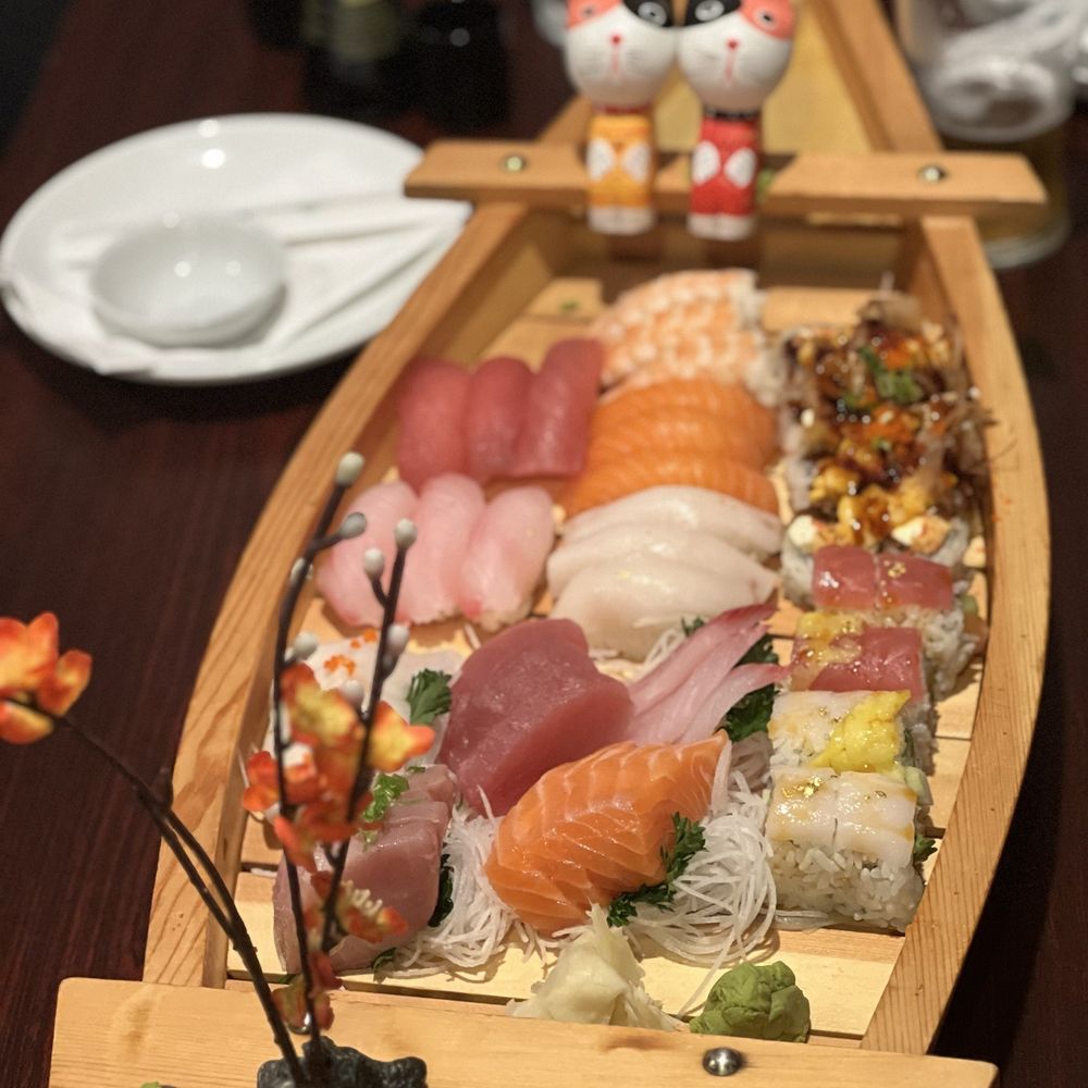 Tsuki Sushi & Grill - Love boat for 2 - Sushi Bars Near Me - Lombard, Illinois Tsuki Sushi & Grill - Love boat for 2 - Sushi Bars Near Me - Lombard, Illinois