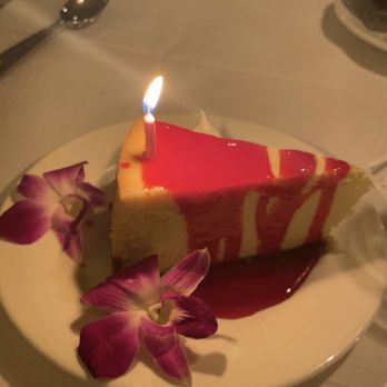 Moonshadow Grille - Delicious birthday cheese - Steakhouses Near Me - Laughlin, Nevada