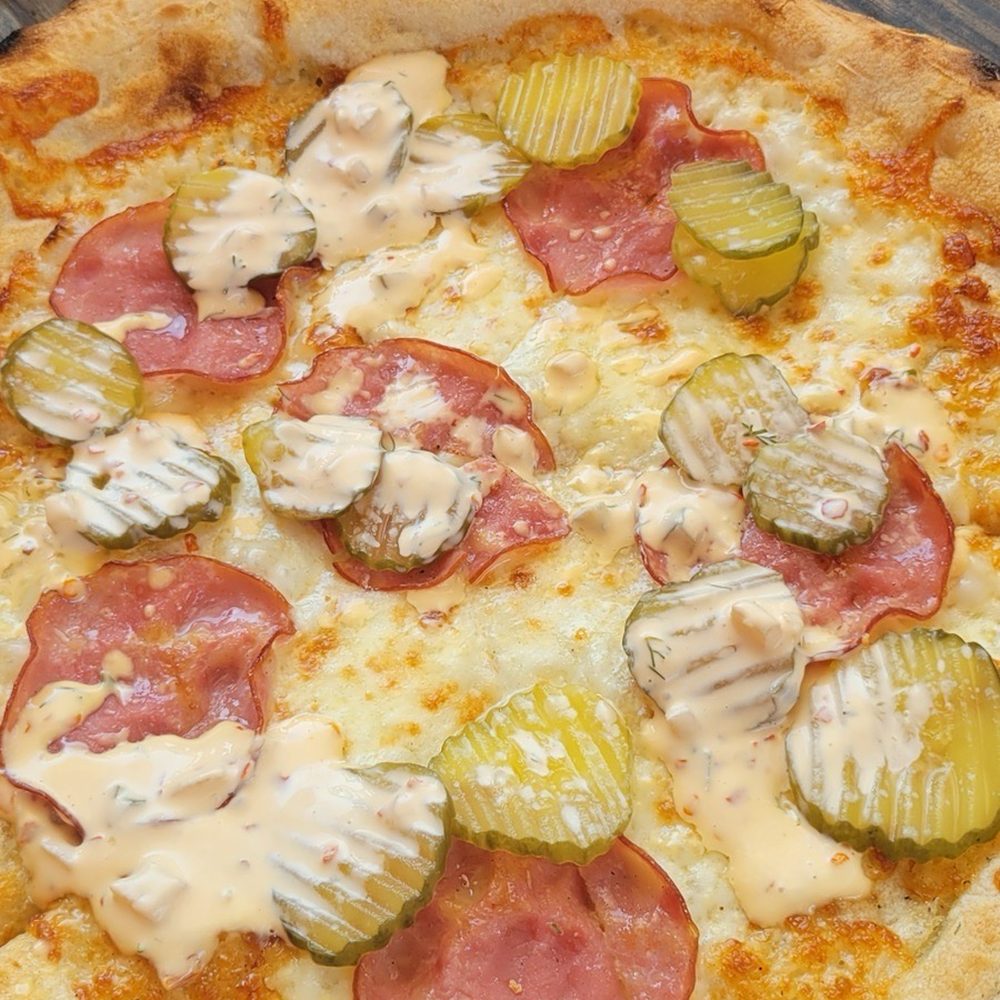 Federalist Pizza - Ham and pickle pizza - Pizza Near Me - Sacramento, California Federalist Pizza - Ham and pickle pizza - Pizza Near Me - Sacramento, California