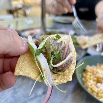 Loreto - A hotel of Aguachile negro, combing savory with subtle sweetness - Seafood Near Me - Los Angeles, California