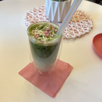 Our Matcha Place - White Chocolate Matcha Latt - Coffee & Tea Near Me - Temecula, California Our Matcha Place - White Chocolate Matcha Latt - Coffee & Tea Near Me - Temecula, California