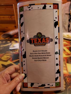 Menu photo 1 Texas Roadhouse Fort Worth, TX