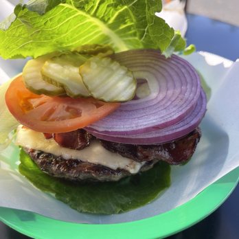 Mr.Pickle's Sandwich & Burger Shop - Lettuce wrap Keto friendly burger yummy. - Sandwiches Near Me - Carmichael, California Mr.Pickle's Sandwich & Burger Shop - Lettuce wrap Keto friendly burger yummy. - Sandwiches Near Me - Carmichael, California