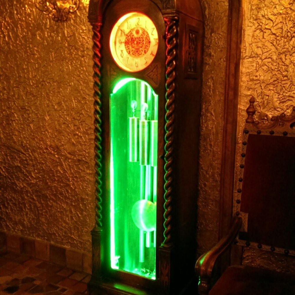 Goetz Theatres - Neon G/F clock. - Cinema Near Me - Monroe, Wisconsin Goetz Theatres - Neon G/F clock. - Cinema Near Me - Monroe, Wisconsin
