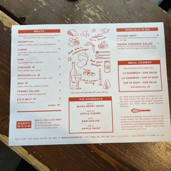 France 44 - Menu - Side 2 - Cheese Shops Near Me - Minneapolis, Minnesota