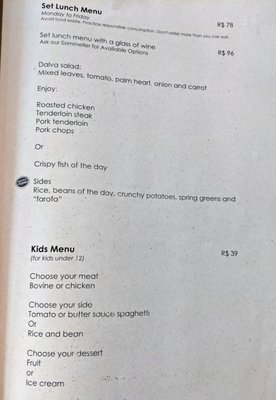Menu photo 4 Dalva e Dito São Paulo, SP