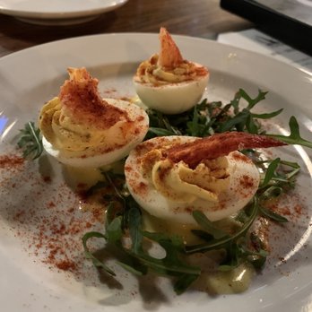 Topsail Restaurant - Lobster Deviled Eggs - Seafood Near Me - Mount Pleasant, South Carolina Topsail Restaurant - Lobster Deviled Eggs - Seafood Near Me - Mount Pleasant, South Carolina