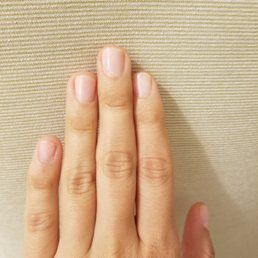 Regular manicure with quality nail polish. Regular manicure with quality nail polish.