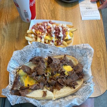 Charleys Cheesesteaks - Old school with ultimate fries. - Cheesesteaks Near Me - Covina, California