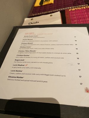 Menu photo 8 Mayura Barcelona, B Menu photo 8 Mayura Barcelona, B