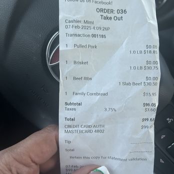 Hungry Wolf BBQ - Total $99 down the drain - Barbeque Near Me - Aurora, Colorado Hungry Wolf BBQ - Total $99 down the drain - Barbeque Near Me - Aurora, Colorado