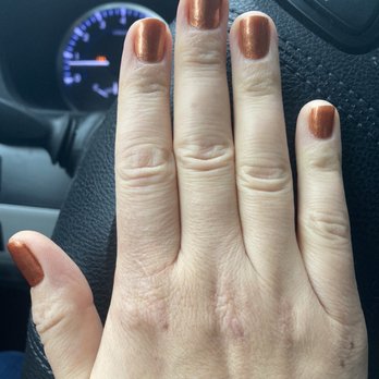Lovely Nails - Regular polish mani/ post gel removal! Still on day 3! - Nail Salons Near Me - New Milford, Connecticut Lovely Nails - Regular polish mani/ post gel removal! Still on day 3! - Nail Salons Near Me - New Milford, Connecticut