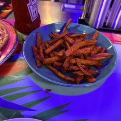 Jimmy Johnson’s Big Chill - Sweet potato fries. Yum!